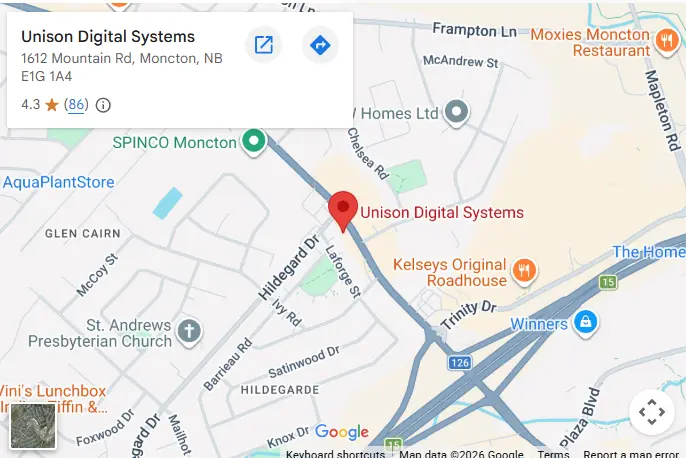 Unison Digital System Map